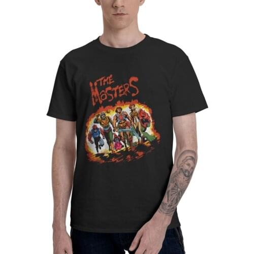 The Masters Tshirt Men Harajuku Tee Tops Cotton T Shirt Short Sleeve Power Sword He-Man And The Masters Of The Universe T-shirts