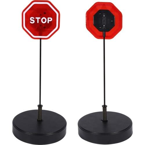 Flashing LED Stop Sensor With Adjustable Stand 4 Section Poles Auto Parking Detector For Garage Port
