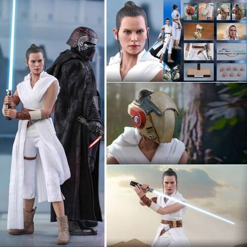 MMS559 For Collection 1/6 Scale Full Set Rey 4.0 Robot D-O 12 inch Female Warrior Action Figure Model for Fans Holiday Gifts