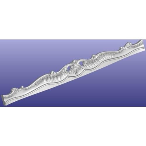 3D STL model for CNC Router mill relief carving design furniture sofa bed part pattern 305