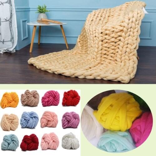 Fiery New Icelandic Wool Thread Wool Yarn Super Soft Arm Knit Wool Roving Crochet DIY Craft Accessories Big Sale