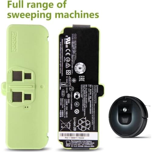 Genuine Replacement Battery 1800LI 2130LI for IRobot Roomba 500 600 700 800 Series Vacuum Cleaner 785 530 560 650 520