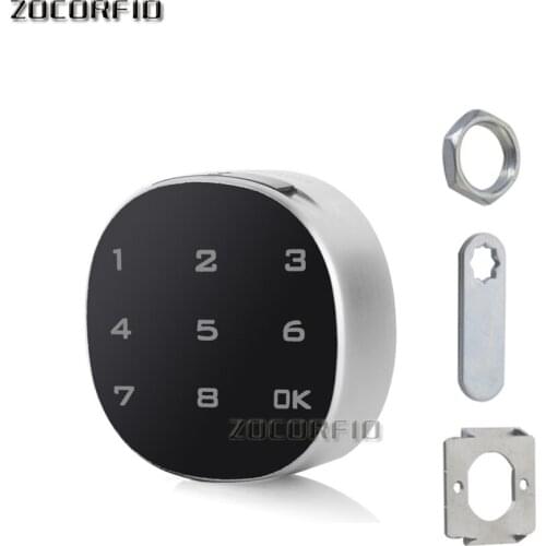 Dry battery 8 bits Digital Electronic Password Keypad Number Cabinet Code Door Locker drawer Locks Confused password function