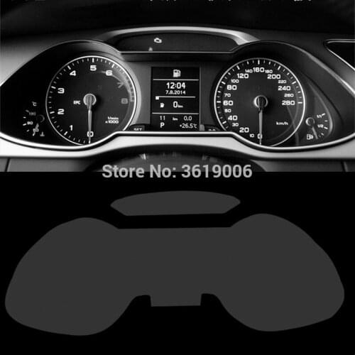 TOMMIA For Audi A4L 09-16 Screen Protector HD 4H Dashboard Protection Film Anti-Scratches Car Sticker