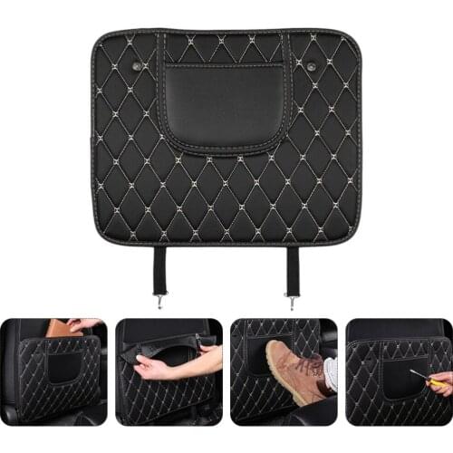 1pc Car Seat Back Cover Car Kick Mats Protector Seat Back Protector for Kids