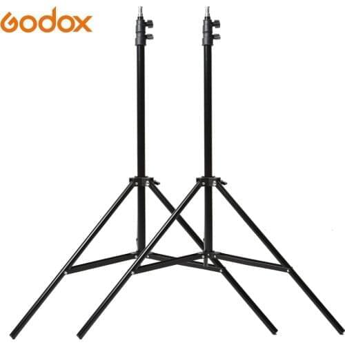 2PSC 2m 78inch Photography Video Studio Light Tripod Support Stand With 1/4" Screw For Softbox Lamp Holder LED Light Flash Mount
