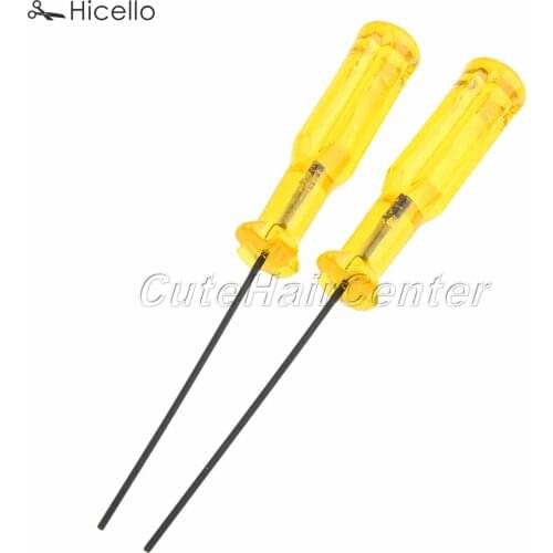 2PCS Hexagonal screwdriver 1.6mm Inner Industrial Overlock Unlock Sewing Machine 134mm length screw driver sewing tool Hicello