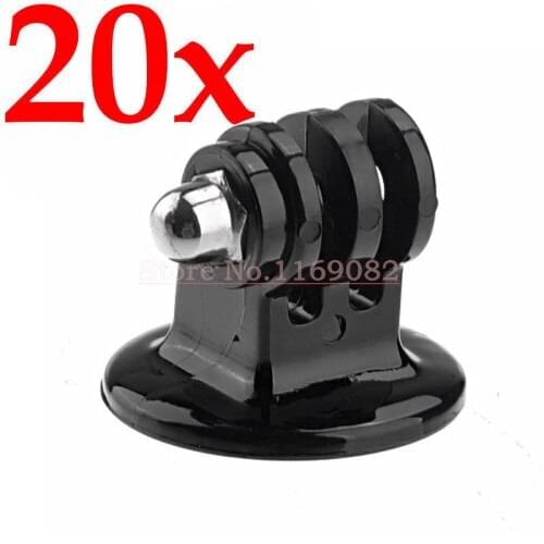 20pcs GoPro Tripods Mount Adapter For Hero HD Hero2 Hero3 Outdoor Action Camera Accessories Monopod