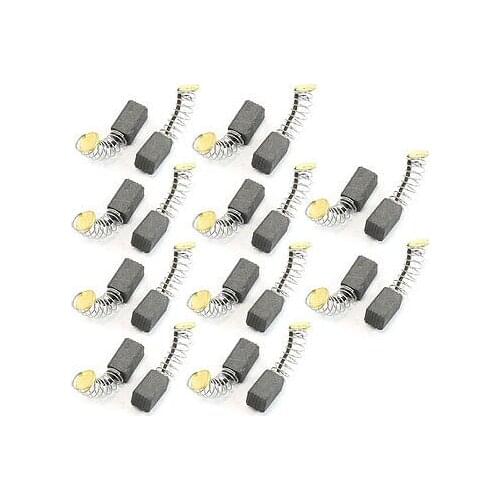 Electric Drill Grinder Motor Carbon Brushes 8.7 x 5 x 5mm 20Pcs