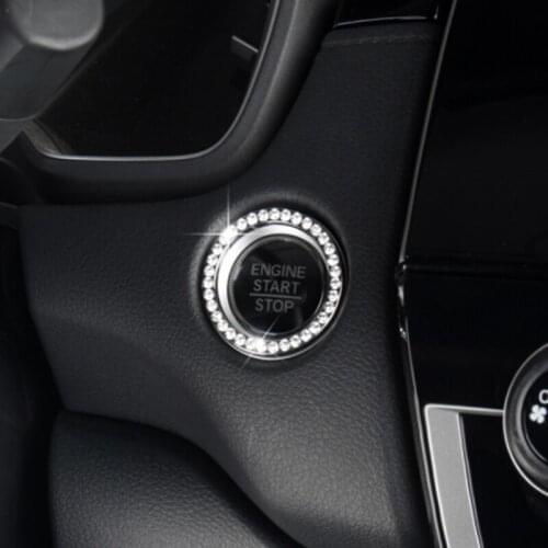 Car Ignition Key Switch Ring Decoration Cover For Acura MDX RDX TSX ZDX RL TL RLX ILX AUTO accessories