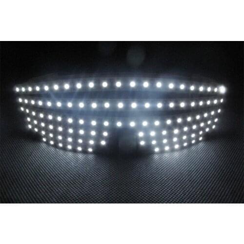 Free Shipping 5 colors Strobe LED glasses flashing glasses Party Supplies Decoration glasses