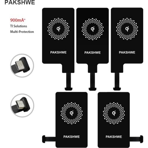 Micro-USB Qi Wireless Charger Receiver TI-Solutions Fast Charging for Sony All Micro-USB Cellphones