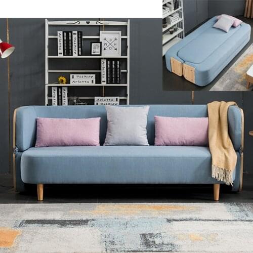 Linen hemp fabric sectional sofas Living Room Sofa set furniture alon couch puff asiento muebles de sala canape sofa bed cama