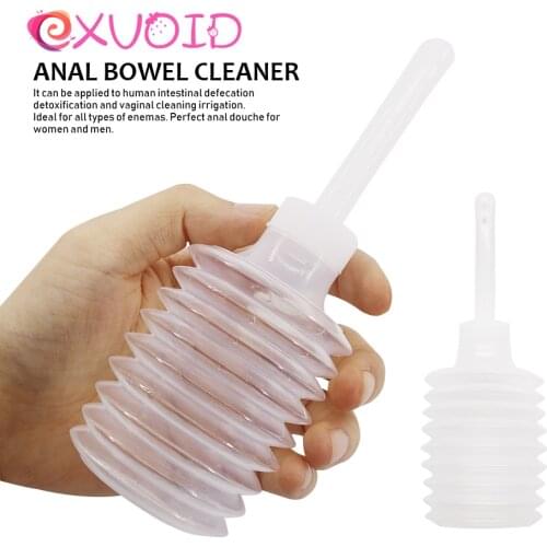 EXVOID Adult Products Vagina Anal Cleaner Anal Sex Toys for Women Men Gay 180ML Anal Cleaning Tube Washer Hygiene Enema