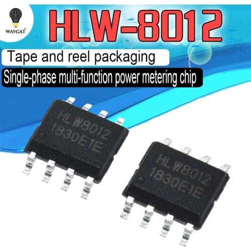 HLW8012 SOP8 8012 SOP new original Single phase multifunctional power metering chip