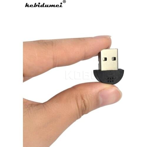 Kebidumei Delicate Mini USB 2.0 Microphone MIC Audio Adapter Driver Free for MSN PC Notebook Online multi channel recorder