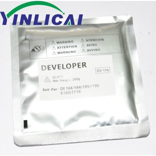 1Pcs Compatible New Developer DV116 For Konica Minolta Bizhub 164 184 7718 195 215 235 7723 dv116 Powder Iron