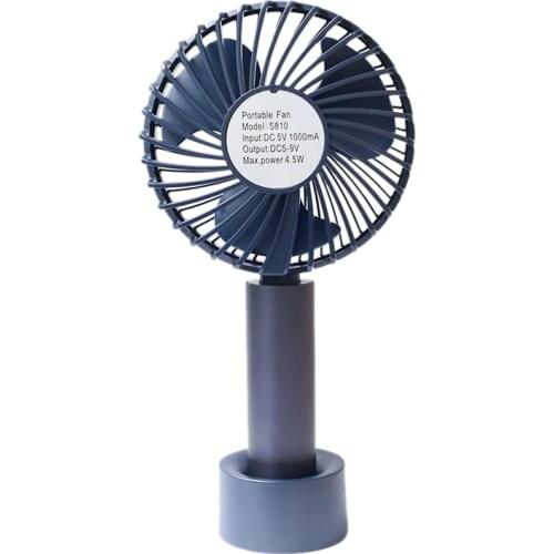 Mini Fan Portable Handheld Fan USB Rechargeable Fan Desktop Air Cooler Outdoor Travel Hand Fan