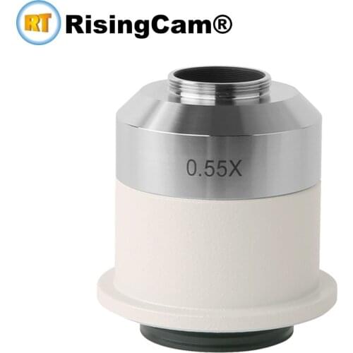 0.55x Standard microscope adapter C mount adapter for nikon microscope