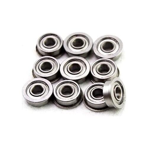 10pcs Shielded Model Flange Bearing 6 x 12 x 4mm MF126zz