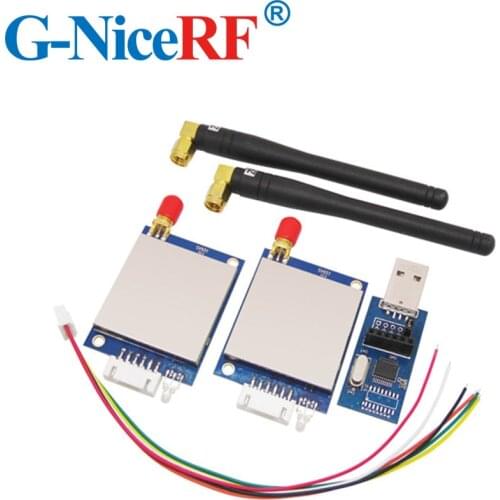 2pcs/lot SV651 500mW 3km long distance Si4432 868MHz RS485 RF Transmitter Module
