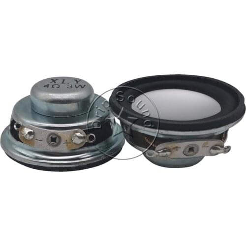 2pcs 36mm 4Ohm 3W Full Range Speaker Audio Subwoofer Loudspeaker Horn Trumpet LYZ36N-3-R4 #CWF