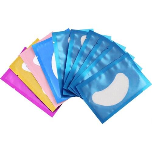 20/50/100 Pairs Makeup Tools Grafting Eye Patches Eye Eyelashes Paper Patches Tips Sticker For Eyelash Extension Paper Sticker