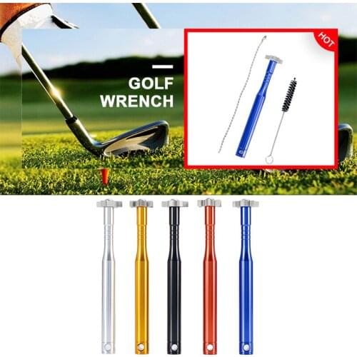5 Colors Golf Sharpener Golf Club Grooving Sharpening Tool Golf Club Sharpener Head Strong Wedge Alloy Wedge Sharpening Cut