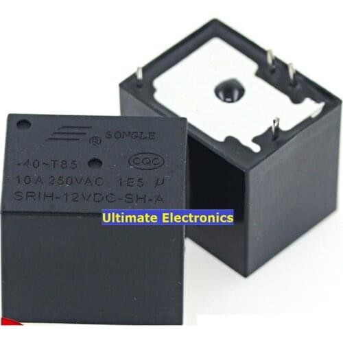 5pcs SRIH-12VDC-SH-A A group of normally open 4 pin 9 Yang Soymilk special relay