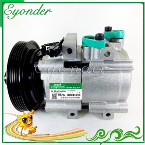 AC A/C Air Conditioning Compressor Cooling Pump HS18 for Hyundai TERRACAN HP 3.5 i V6 4WD G6CU 2001-2006 97610-H1031 97610H1031