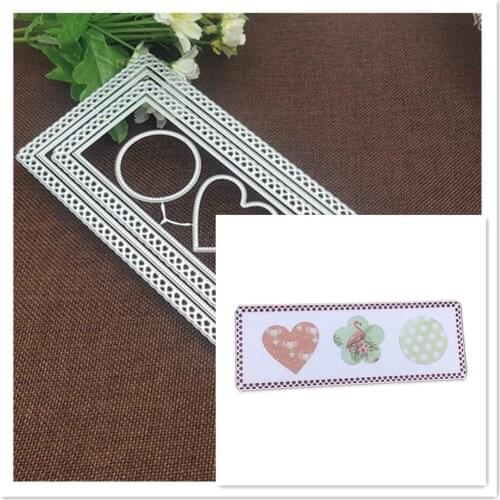 Large label mold Lace frame Metal Cutting Dies Stencils For DIY Scrapbooking Decorative Embossing Handcraft Die Cutting Template