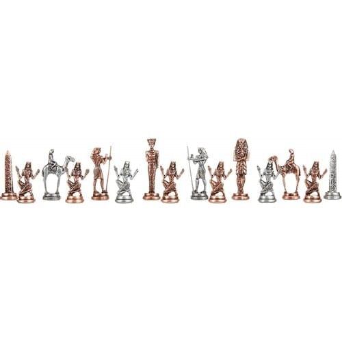 Big size Metal Corn Chessman Antique design copper gold color