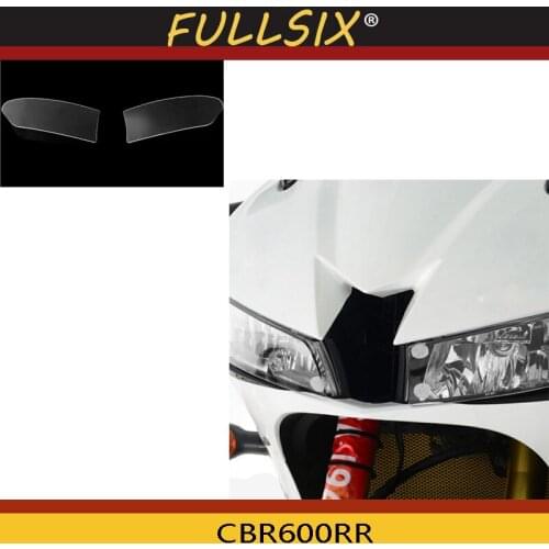 CBR600RR Motorcycle Acrylic Headlight protection sheet Screen Cover For HONDA CBR600RR 2013-2018