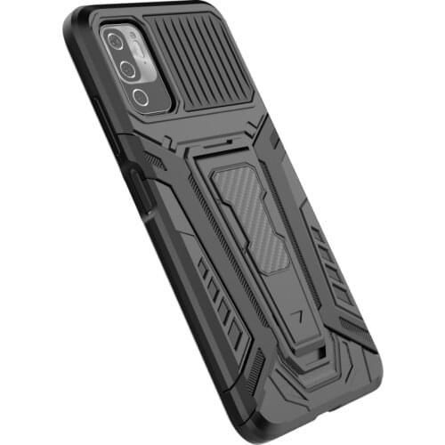 For Redmi Note10 5G ARMOR Shockproof Ring Stand Case Hard Cover
