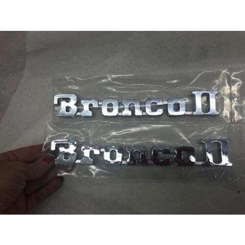 Bronco II Emblem
