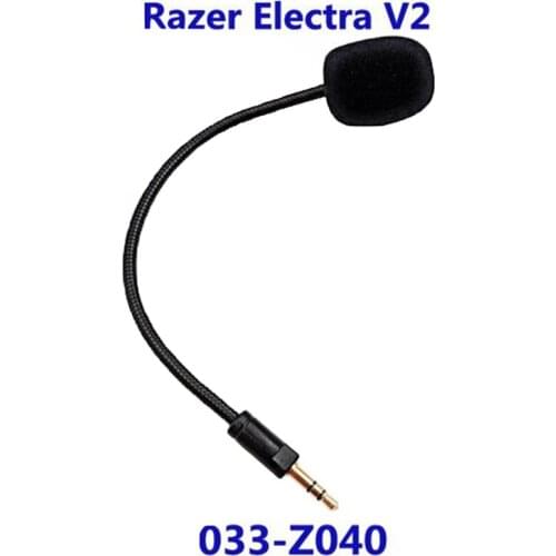 Mini 3.5mm Jack Flexible Mini Microphone Speaker Mic For Razer Electra V2