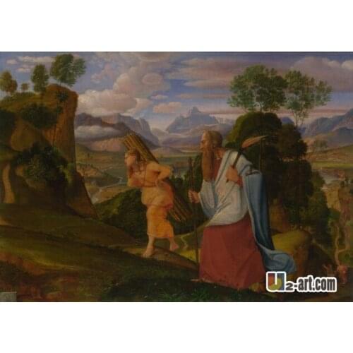 Canvas Prints (Ferdinand Olivier) wholesale home decorate oil painting canvas printing picture for sale Religion-389