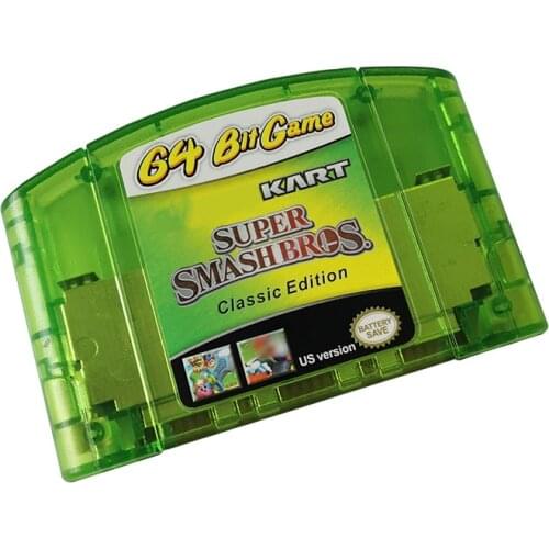 “KART AND SUPER BROS” N64 Video Gamess Game Cartridge - 64 bit USA Version Video Game Cartridge English Language