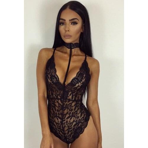 Bodysuits manufacturer factory 2021 womens new body shaping sexy lingerie lace bodysuit
