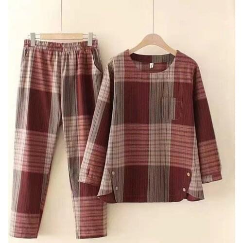 2021 Spring Autumn New Women Sport Tracksuit Sweatshirt Pants Sets Female Jogger Plaid Wear Ladies Casual Streetwear Suit Q17