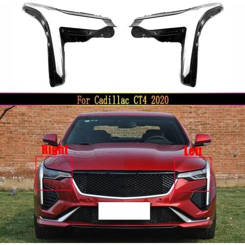 Headlight Lens for Cadillac CT4 2020 Car Headlamp Cover Replacement Auto Shell