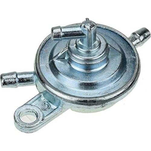 Practical Anti-corrosion Fuel Switch Metal Vacuum Fuel Valve Tap Petcock Replacement for 4-stroke GY6-50cc 125cc 150cc motorbike