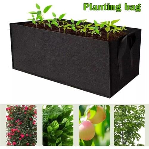 Plant Grow Bags Non Woven Cloth Pot Gardening Bag Environment protection Planting Gardening Bag For Garden Outdoor @LS