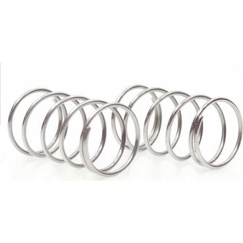 Steel Non-corrosive Spring, 10Pcs, Outer Dia 17mm Compression Spring, Wire Dia 1.5mm Length 10-50mm