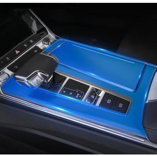 Car Interior Protective Film Decoration Central Control Transparent Invisible Film Anti-scratch Repair Film for Audi A6L 2019
