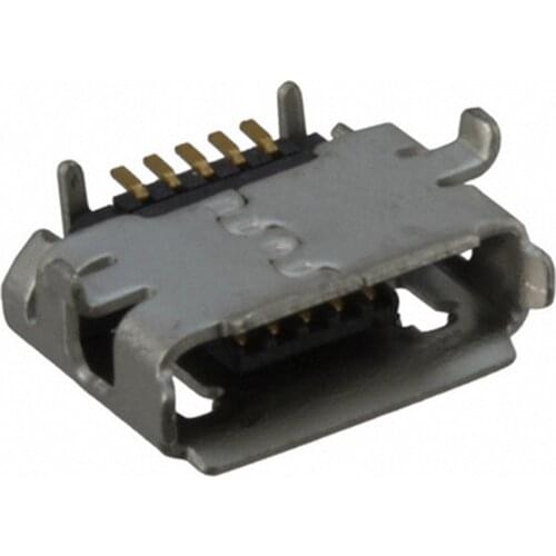 10pcs 100% New 475890001 47589-0001 Micro USB- AB gold tail foot 5 p MOLEX brand mobile phone plugged into the connector