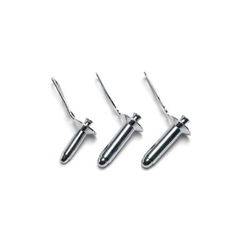 2pcs Stainless steel tube round Anoscope bell mouth stainless steel plier medical hospital supplies dressings