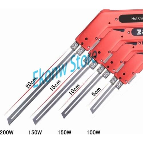 220V Hand - Held Electric Knife Foam Sponge Cutting Knife Professional Thermal Cutting Equipment 5cm 10cm 15cm 20cm 25cm