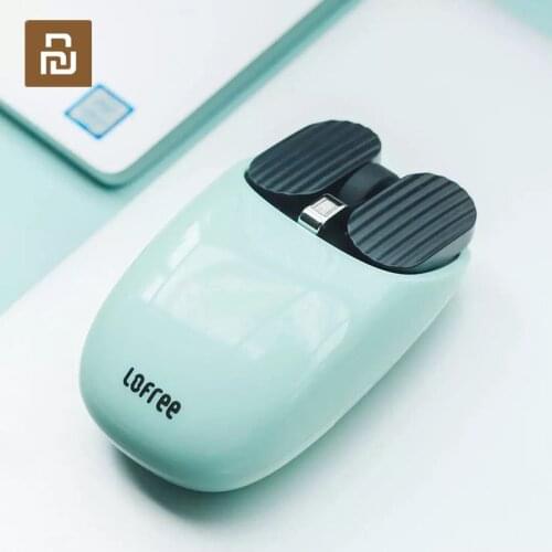 YouPin LOFREE Bluetooth Wireless Mouse 2.4G/Bluetooth Dual Mode Connection Unique Gesture Function Multi-system Compatible