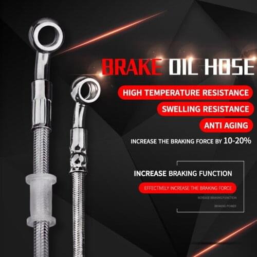 350MM-2400MM Hydraulic Reinforced Brake Clutch Oil Hose Line Pipe For Motorcycle Motocross Dirt Pit Bike ATV